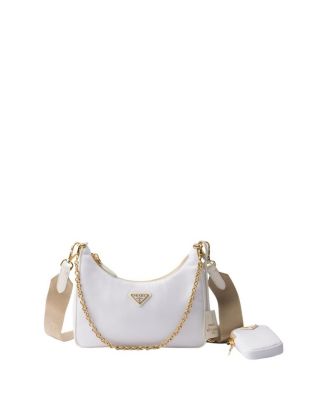 Re-Edition 2005 Re-Nylon Bag with Saffiano Mini Bag