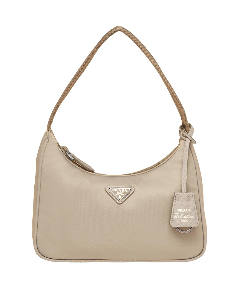 Prada Re-edition 2000 Mini-bag In Neutral
