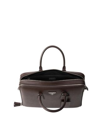 Saffiano Leather Briefcase