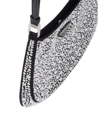 Cleo Satin Bag with Crystals