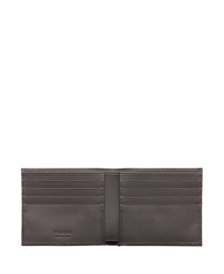  Saffiano Leather Wallet With Coin Purse