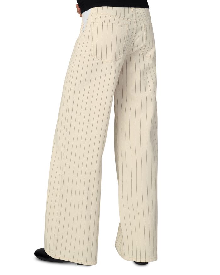The Lou Maternity Jeans Natural Stripe