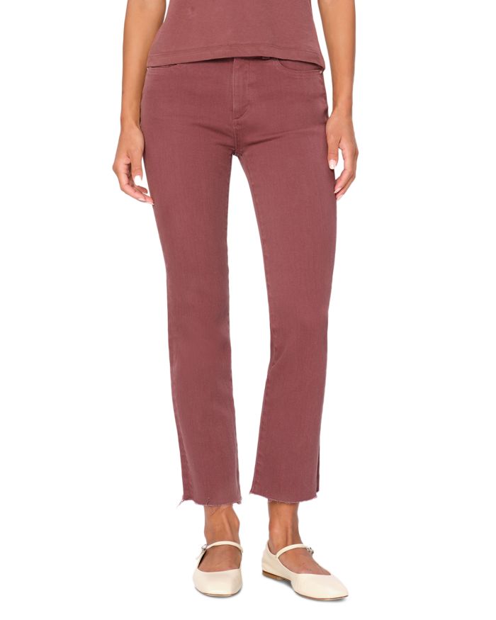 Mara Straight Mid Rise Instasculpt™ Ankle Jeans Dried Rose