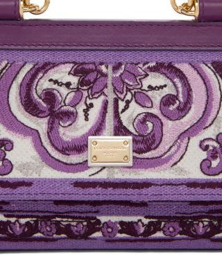 Tapestry Top Handle Bag