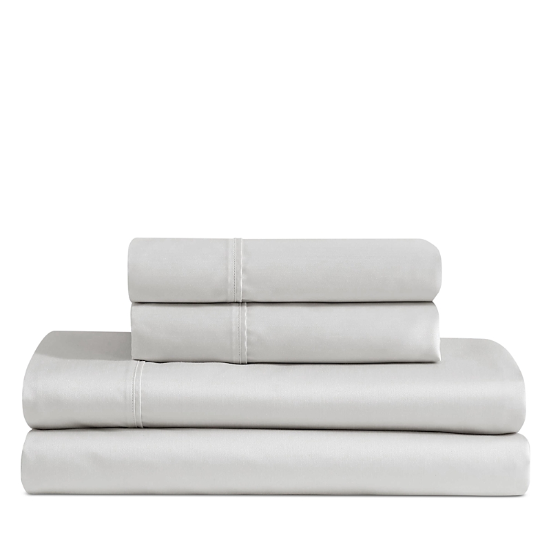 Calvin Klein Rekoop Sateen Sheet Set, Queen In White