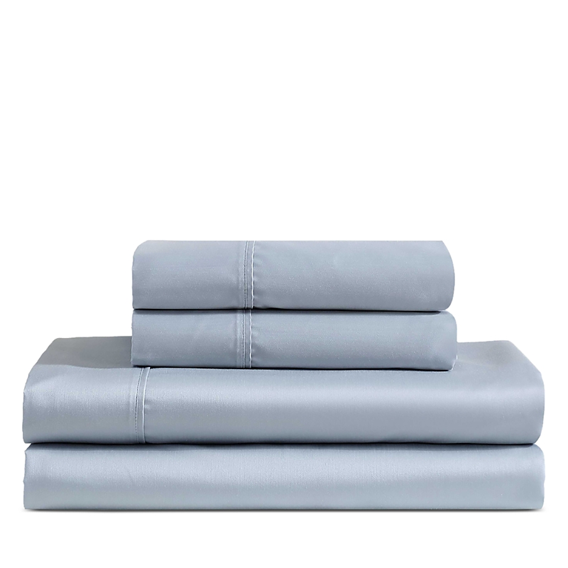 Calvin Klein Rekoop Sateen Sheet Set, Queen In Blue