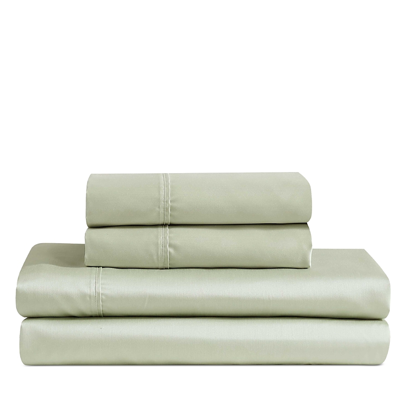 Calvin Klein Rekoop Sateen Sheet Set, Queen In Green
