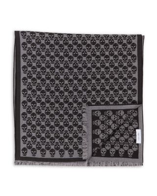 Skull Monogram Scarf