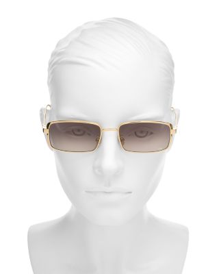 DiorCannage S2U Rectangle Sunglasses, 55mm