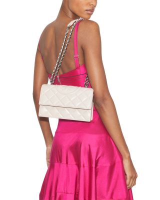 Small Fleming Leather Shoulder Bag