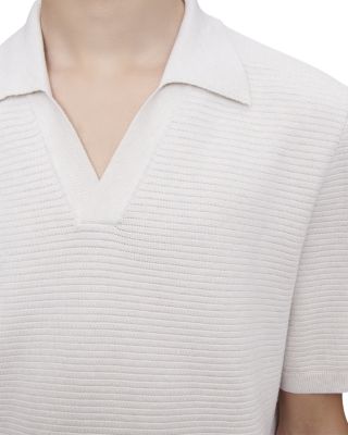 Livio Heathered Polo Sweater