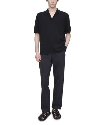 Livio Heathered Polo Sweater