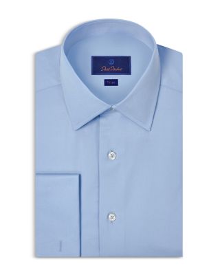 Trim Fit Broadcloth French Cuff Dress Shirt