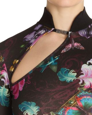 Printed Long Sleeve Dress