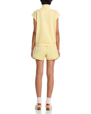 Quarter Zip Top & Pintucked Shorts - Exclusive