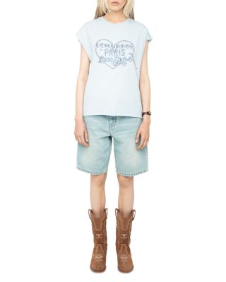 Cloe Strass Somebody Loves Tee