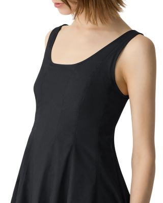 Sleeveless Poplin Mini Dress