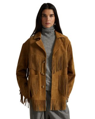 Fringe Suede Western Jacket