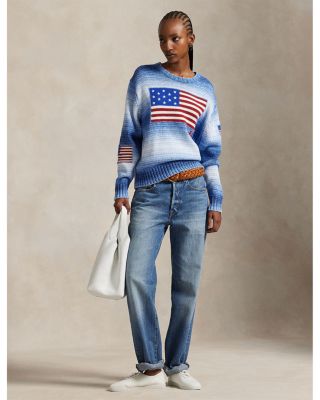 Flag Ombré Cotton Sweater