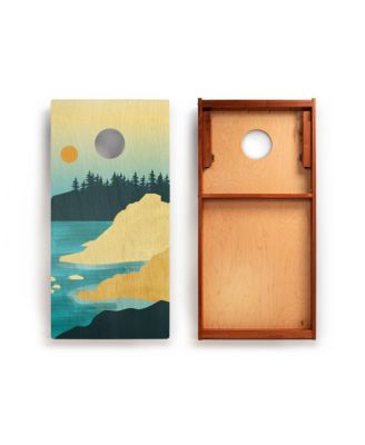 2ft x 4ft Mahogany Pathfinder Cornhole Boards