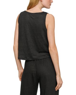 Linen Crop Tank & Linen Pants