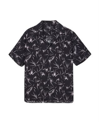 Dan Printed Short Sleeve Camp Shirt