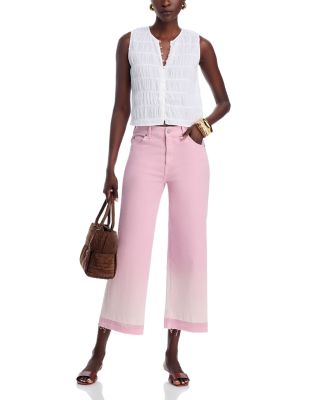Rafaella High Rise Ankle Jeans in Peony - Exclusive