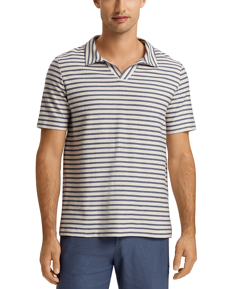 Hanro French Terry Regular Fit Striped Shirt
