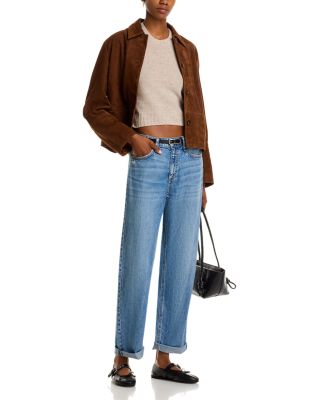 Featherweight Baggy High Rise Boyfriend Jeans in Orian