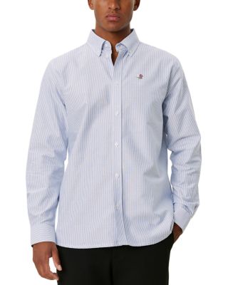 Les Deux - Men's Kent Embroidered Oxford Shirt