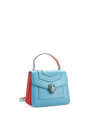 Small Serpenti Forever Top Handle Bag Leather