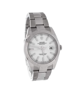 Oyster Perpetual Datejust Automatic Watch in Stainless Steel 41mm