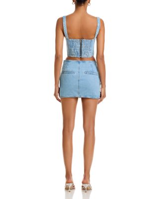 Camila Coelho Denim Top