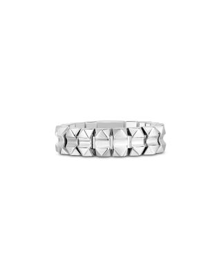 Roberto Coin - 18K White Gold Obelisco Polished Pyramid Ring