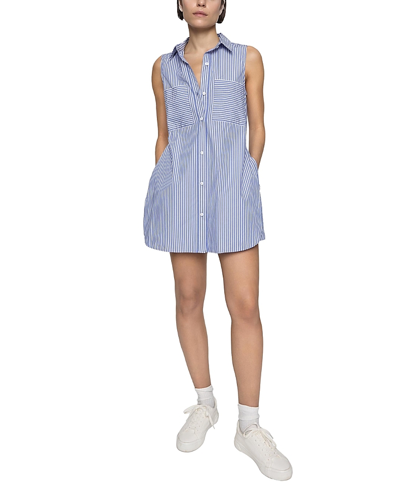 Rebecca Minkoff Cecilia Stripe Sleeveless Romper