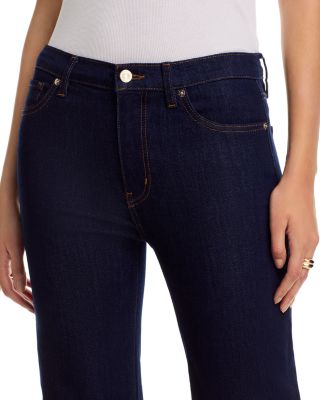 The Icon High Rise Flare Jeans in Rinse
