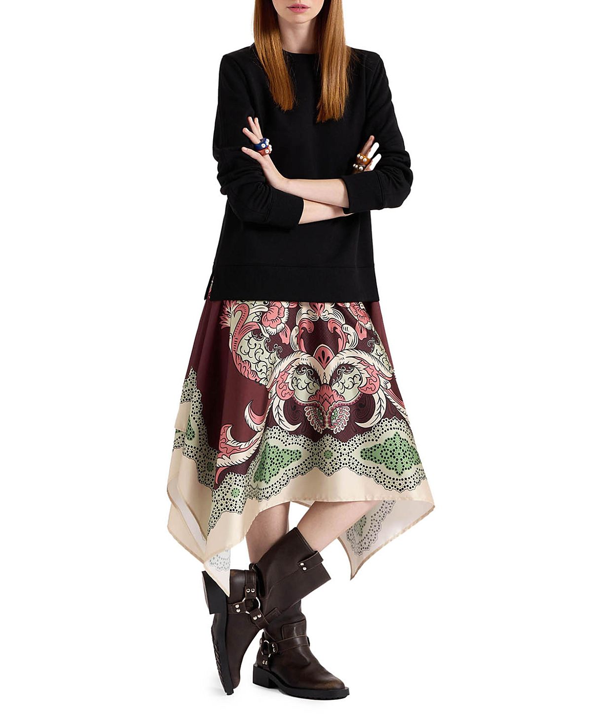 La DoubleJ Sporty Foulard Dress