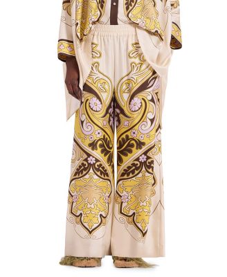 La DoubleJ - La Doublej Palazzo Pants Bounty Placee Red