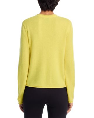 100% Cashmere Rolled Edge Sweater - Exclusive