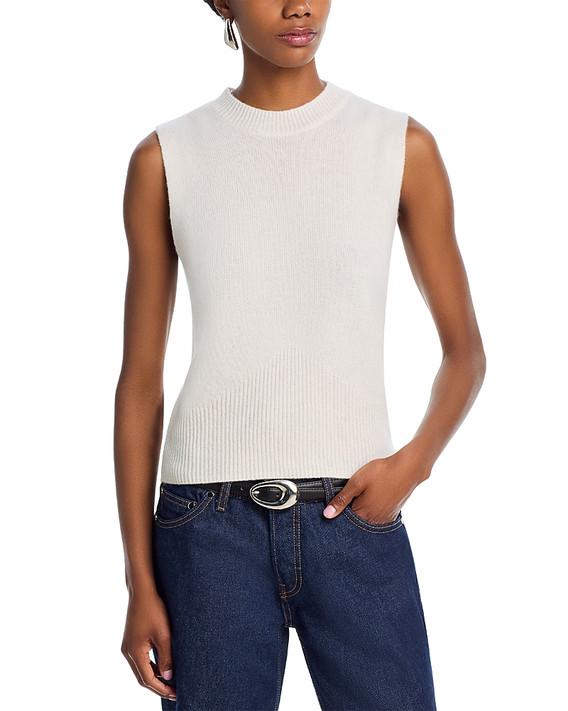 Aqua Crewneck Cashmere Sweater Vest - Exclusive