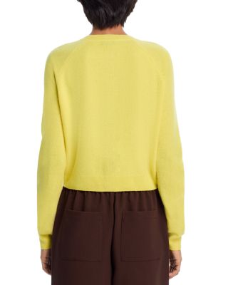 100% Cashmere Crewneck Cardigan - Exclusive