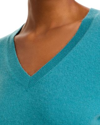 100% Cashmere V Neck Sweater - Exclusive
