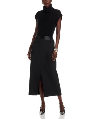 100% Cashmere Turtleneck Sweater Vest - Exclusive