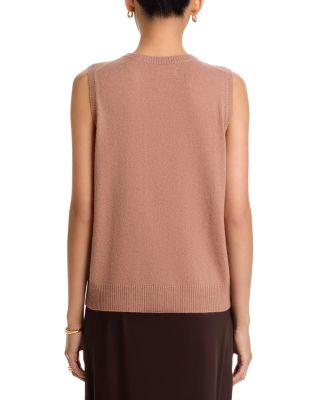 100% Cashmere Crewneck Sweater Vest - Exclusive