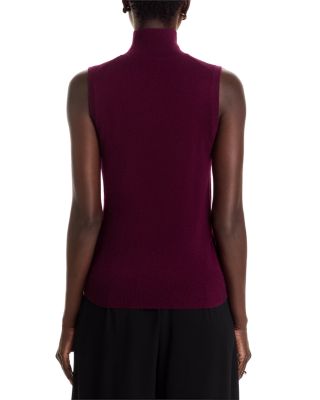 Sleeveless 100% Cashmere Sweater - Exclusive