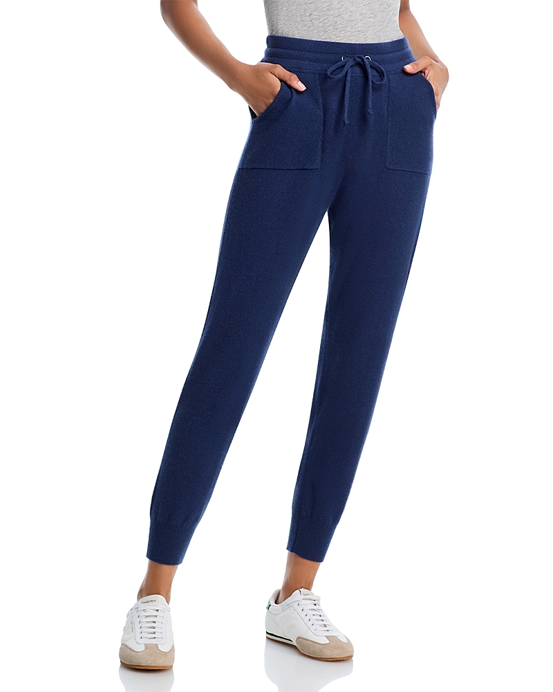 C By Bloomingdale's Cashmere Jogger Pants - Exclusive In Blue