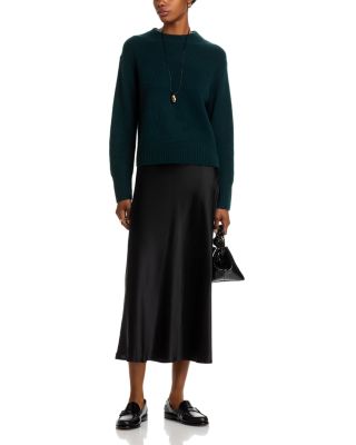 100% Cashmere Boxy Crewneck Sweater - Exclusive