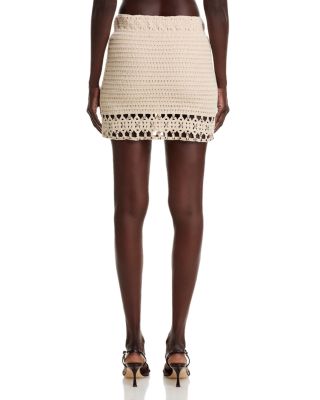 Crochet Mini Skirt - Exclusive