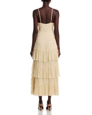 Embellished V Neck Cami Gown - Exclusive