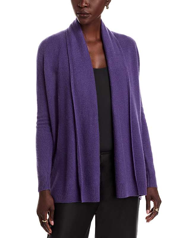 C by Bloomingdale's Cashmere Open-Front Cardigan - Exclusive